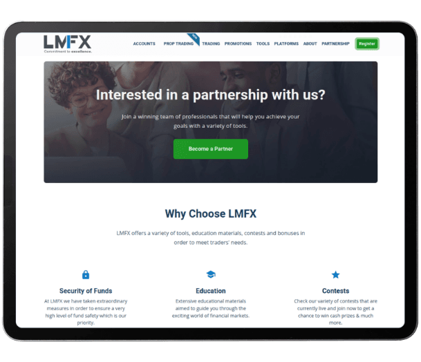 Interested in a partnership with us?
