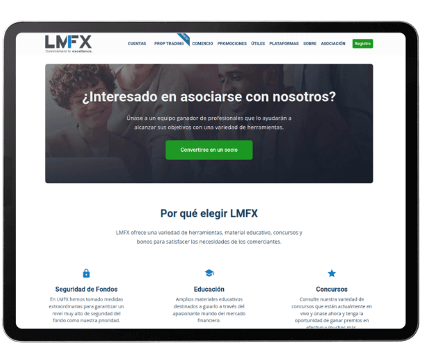 ¿Interesado en asociarse con nosotros?