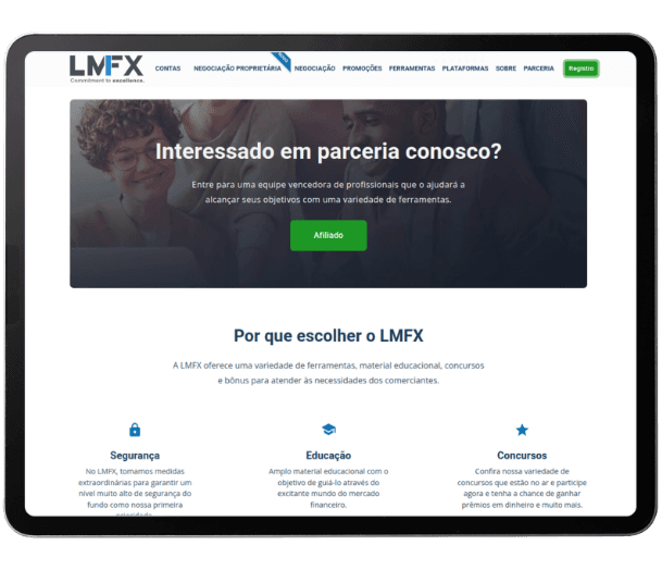 Interessado em parceria conosco?