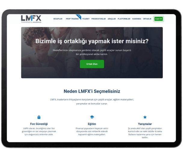 Bizimle iş ortaklığı yapmak ister misiniz?